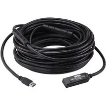 ATEN USB-A auf USB-C 20 m Schwarz