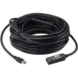 ATEN USB-A auf USB-C 20 m Schwarz