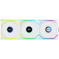Lian Li UNI FAN SL Wireless LCD Lüfter, ARGB, PWM, 3er-Pack inkl. Controller - Reverse Blade