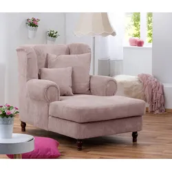 Tchibo - Big-Sessel »Madeleine« - 103x149x103cm - nussbaum - Polyester / Holz / Buchenholz