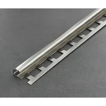 Proline Fliesenschiene Als Rundkantenprofil, Edelstahl (v2a) Glänzend, Länge 2,50 M 8 Mm Fliesenprofil
