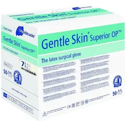 Meditrade 50 Paar Latex OP-Handschuhe »Gentle Skin® Superior OP™« 7,5 natur, puderfrei mehrfarbig