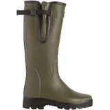 Le Chameau Vierzon Gummistiefel Grün/Schwarz 45