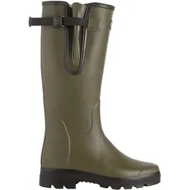 Le Chameau Vierzon Gummistiefel Grün/Schwarz 45