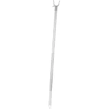 TOPBATHY Kleiderstange Teleskop-Reach-Stick Verlängern Sie Den Haken Für Strommasten Wäscheständer Aus Metall Ausziehbare Wäscheleinenstütze Spleißstange Kleidung Trocknen Edelstahl