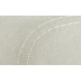 Max Schelling Wohnlandschaft Mikrofaser/Velours 3-Sitzer Weiß