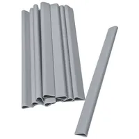 zaunzu Klemmschiene für Zaunblende Anthrazit 1er Pack