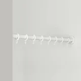 pba Duschvorhangstange 1300 cm weiß