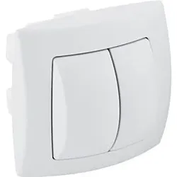 Geberit UP-Drücker für 2-Mengen-Spülung 240572111 zu Public WC, weiß-alpin