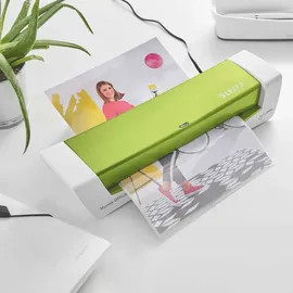 Leitz Laminiergerät iLAM HomeOffice 73680054 DIN A4 weiß/grün