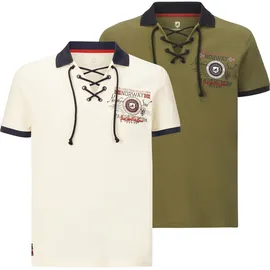 Jan Vanderstorm Poloshirt weiß XXL