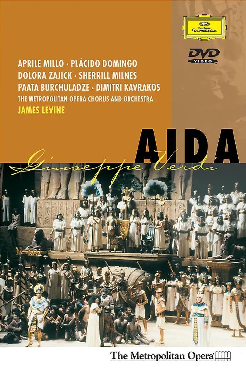 Verdi: Aida - Millo  Domingo  Levine  Moo. (DVD)