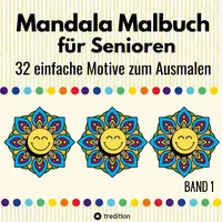 tredition Mandala Malbuch 32 St. einfache Motive