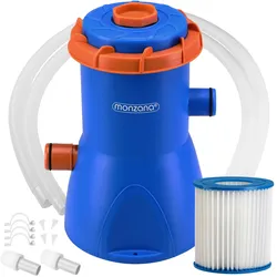 Monzana Pool Pumpe 30W 262x175x175 mm blau-orange