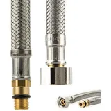 tecuro Sanitärarmaturen Anschlussschlauch M10x1 Kurz - 3/8 Üwm X 340 Mm - Ktw-a- Dvgw