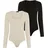 LAURA SCOTT Langarmbody Schwarz 34