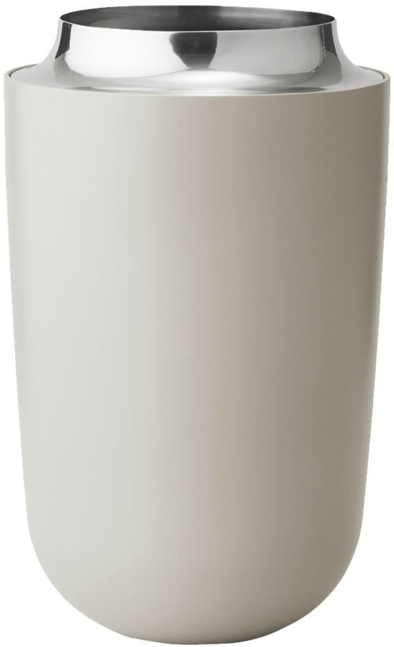 Stelton Concave Vase Groß, Blumenvase, Blumen Krug, Sand Matt, 22.5 cm, X-141