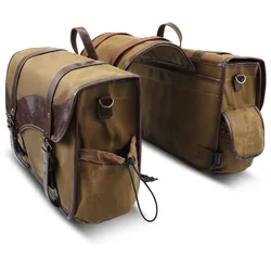 Überwurf Satteltaschen passend für Victory Vegas Jackpot Craftride US12 braun