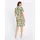 Lady Etuikleid Druck-Kleid Mehrfarbig 50