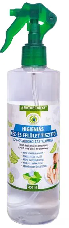 Natur Tanya Hygienic Hand and Surface Cleaner Spray (400 ml)