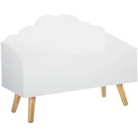 Atmosphera 58x28x45.5 Cm Schubladen-aufbewahrungsregal - White - One Size