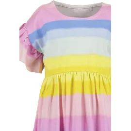 blue seven BLUE SEVEN, Mädchen, Kleid mit süßem Volants an den leicht überschnittenen Schultern