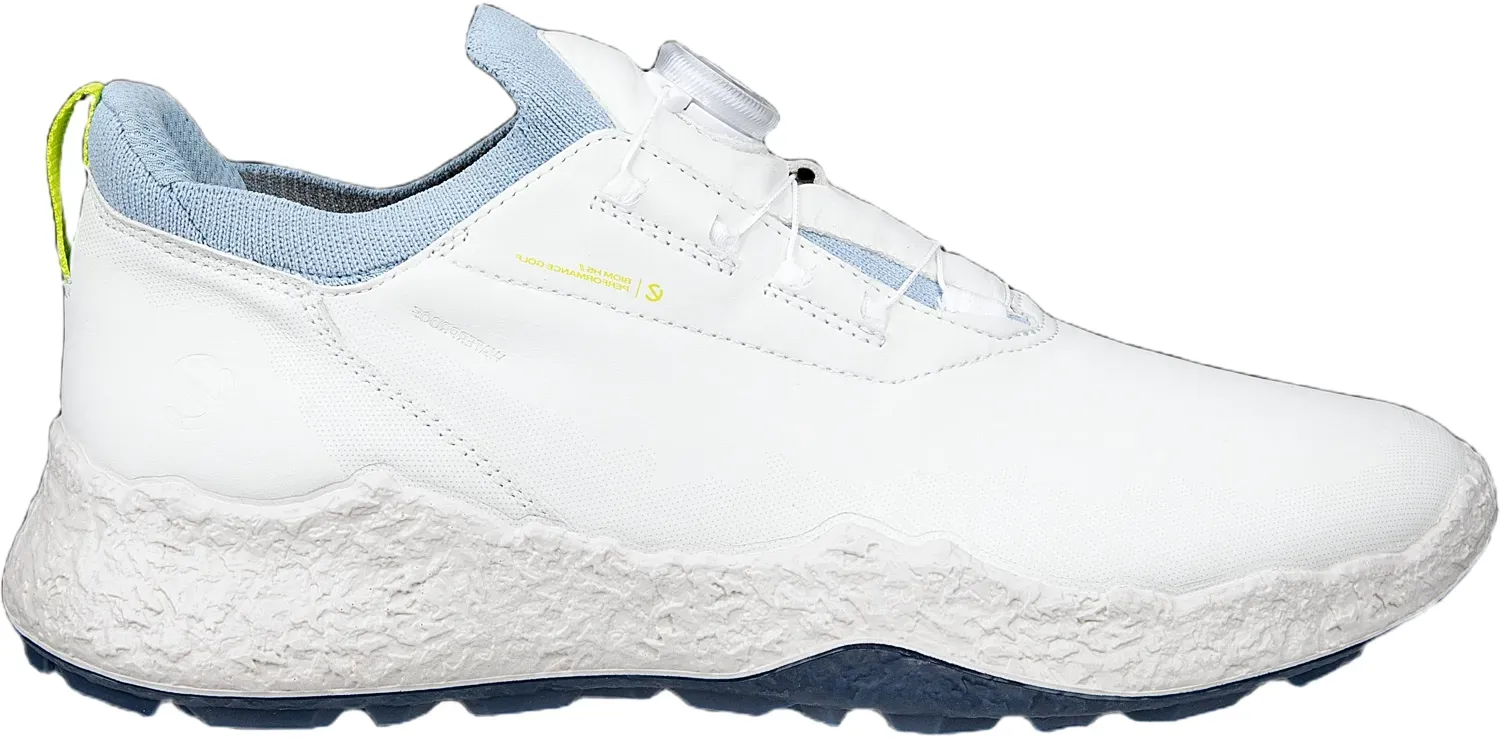 ecco Golfschuhe Golf Biom H5 BOA, weiss/hellblau