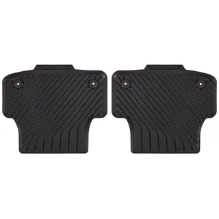 Audi 8V5061512041 Allwetterfußmatten Hinten Schwarz, 2 Stück