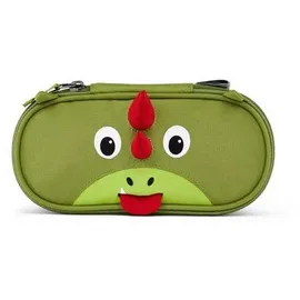 Affenzahn Stiftemäppchen für den Kindergarten, Federmäppchen für Kinder mit Tiermotiv und Ziehzunge Drache - Grün