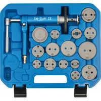 SW-Stahl & Universal Bremskolbenrückdrehwerkzeug 16-tlg. 01465L