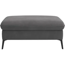 sit&more Polsterhocker Emely 104 x 47 x 69 cm Grau