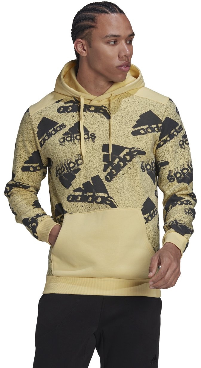 Adidas Herren Kapuzenpullover/Hoodie M BL Q3, Gr. M