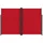 furnicato Seitenmarkise 220 x 600 cm Rot Polyester