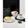 Villeroy & Boch Manufacture Rock blanc Mickey Mouse Frühstücks-Set 4-tlg. weiß/Schieferoptik mit Disney Mickey Mouse Kreidedekor
