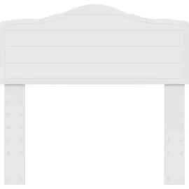 vidaXL Kopfteil mit Kopfteil Weiß 80 cm Holzwerkstoff vidaXL