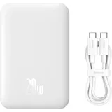 Baseus Wireless 20w Pd 6.000mah Powerbank - Weiß