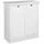 Möbel Kraft Laurito 80 x 90 x 35 cm weiß