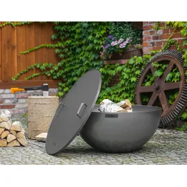 Cook King Feuerschale DALLAS Ø 85 cm Schwarz