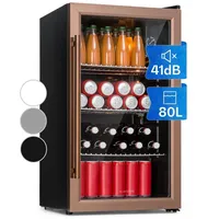 Klarstein Beersafe XXL Getränkekühlschrank (80 l, 830 mm hoch, Kupfer-Metallic)