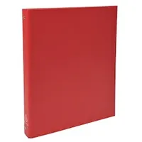 Exacompta Ringbuch 51375E DIN A4 PP 4Ringe 30mm rot