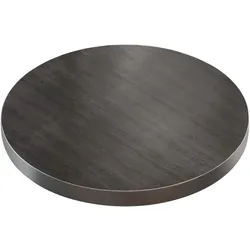 Bistro Tischplatte | Ø 50 cm | Wenge | Gastro Tischplatte