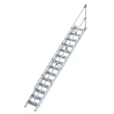 Günzburger Aluminium-Treppe 14 Stufen (300254)