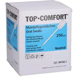 Mundpflegestäbchen Schaumstoff neutral