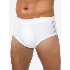 wäschepur Slip gestreift weiß 7 3er Pack