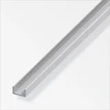 Alfer - U-profil 10 X 13,5 X 1000 Mm Weiß Profil Aluminiumprofil U Schiene