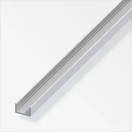 Alfer - U-profil 10 X 13,5 X 1000 Mm Weiß Profil Aluminiumprofil U Schiene