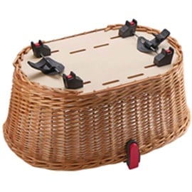 KLICKfix Doggy Basket Plus Gta Hundekorb, Beige, 36 x 52 x 46 cm