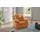 Cotta Sessel COTTA Casino 109 x 88 x 92 cm braun Leder