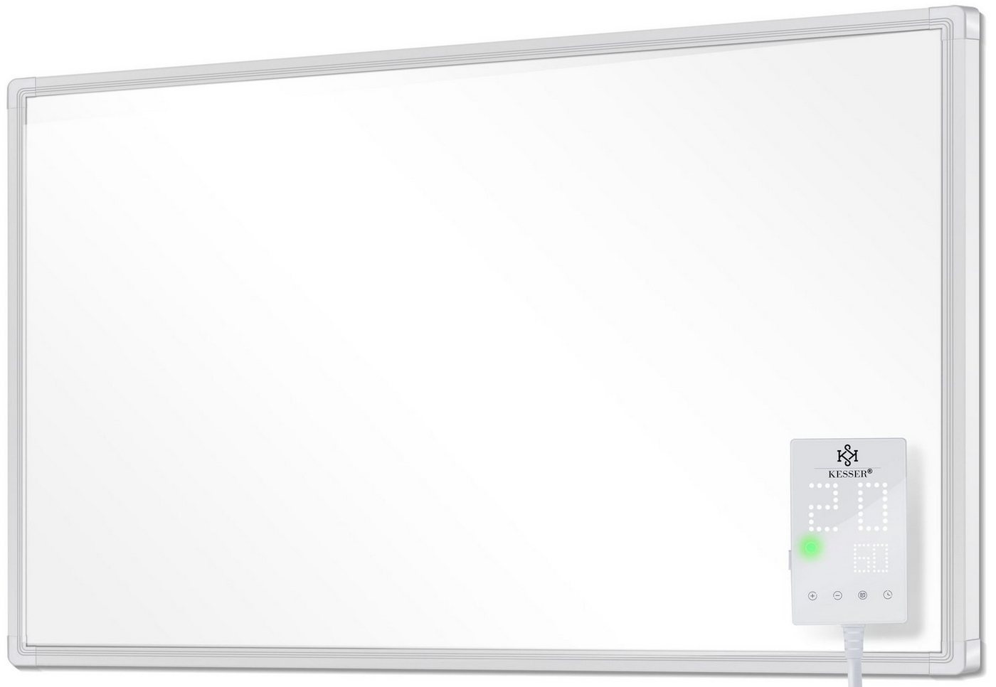 KESSER® Infrarotheizung Mit Thermostat Infrarotheizkörper Elektroheizung Infrarot Heizung Wandheizung - 28 unterschiedliche Routineprogramme , Heizkörper Heizpaneel Test & Preisvergleich