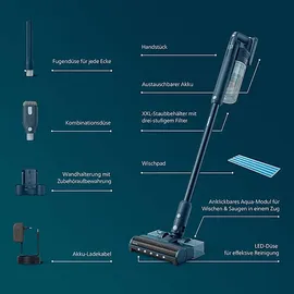 Philips 5000 Series Kabelloser Staubsauger Aqua XC5041/01